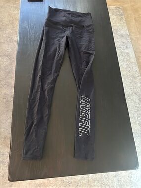 Live Fit Black High-Waist Leggings